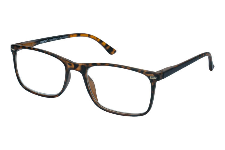 Lesebrille Lexxoo 4121A braun seitlich