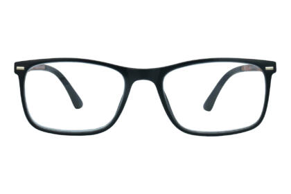 Lesebrille Lexxoo 4121A schwarz braun frontal
