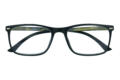 Reading glasses Lexxo 4121A black green closed Reading glasses Lexxo 4121A black green closed
