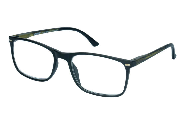 Reading glasses Lexxo 4121A black green lateral Reading glasses Lexxo 4121A black green lateral