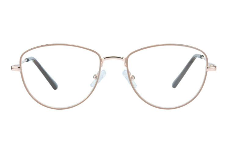 Lesebrille Lexxoo 4153B rosegold frontal Lesebrille Lexxoo 4153B rosegold frontal