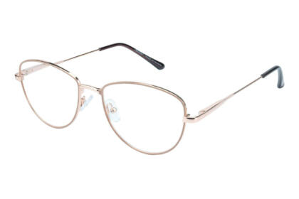 Lesebrille Lexxoo 4153B rosegold seitlich
