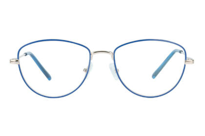 Lesebrille Lexxoo 4153B blau frontal Lesebrille Lexxoo 4153B blau frontal