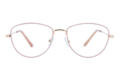 Reading glasses LEXXOO 4153B rose frontal Reading glasses LEXXOO 4153B rose frontal