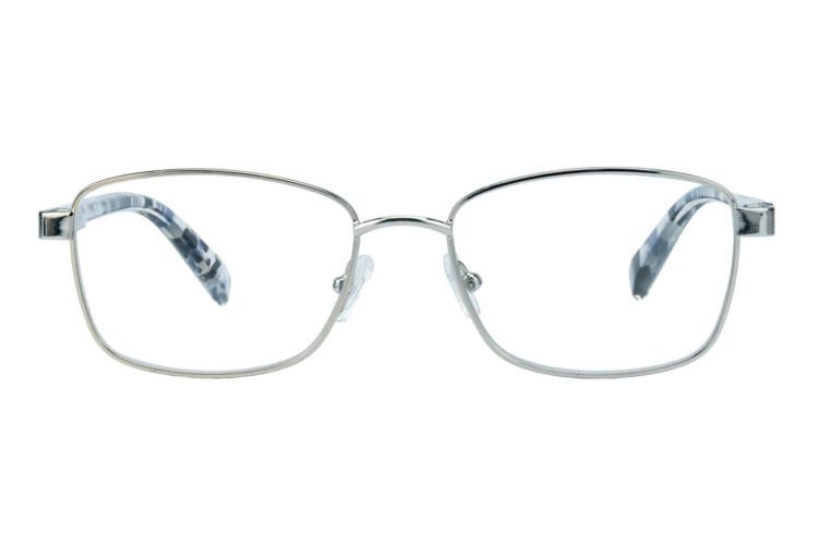 Lesebrille Lexxoo 4191 silber frontal Lesebrille Lexxoo 4191 silber frontal