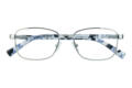 Lesebrille Lexxoo 4191 silber geschlossen Lesebrille Lexxoo 4191 silber geschlossen
