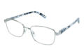 Lesebrille Lexxoo 4191 silber seitlich Lesebrille Lexxoo 4191 silber seitlich