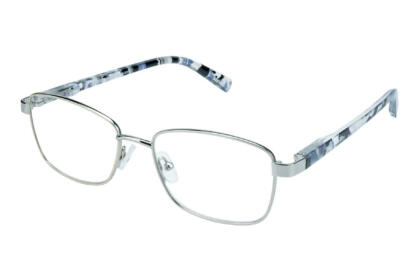 Lesebrille Lexxoo 4191 silber seitlich
