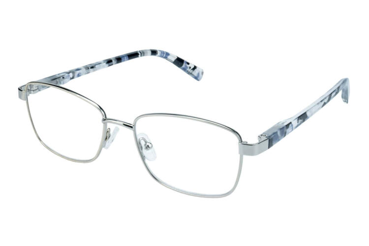 Lesebrille Lexxoo 4191 silber seitlich Lesebrille Lexxoo 4191 silber seitlich