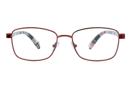 Lesebrille Lexxoo 4191 rot frontal