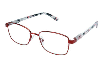 Lesebrille Lexxoo 4191 rot seitlich