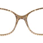 Tulip, strass-braun
