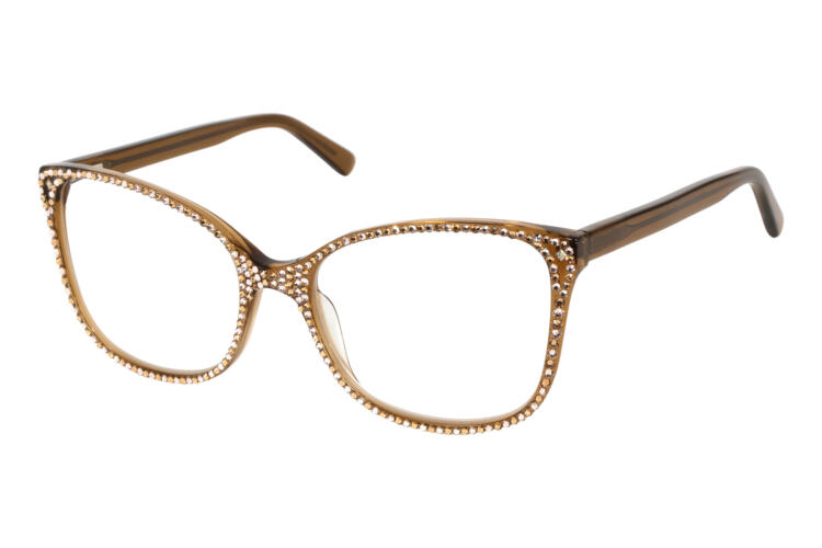 BRI-TULIP-STRASS-BRAUN_seitlich Tulip, rhinestone-brown