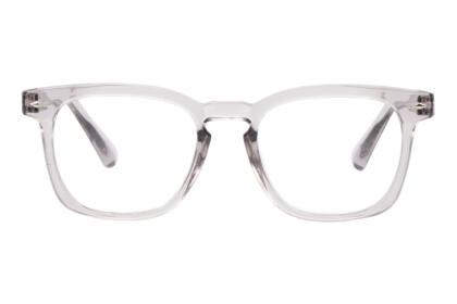 Lesebrille R4217, Grau-transparent
