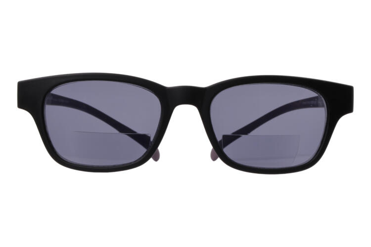 KLA-03SUNBIFO-BLACK-MUD-AUBERGINE_frontal No. 03 bifokal Black mud aubergine