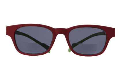 KLA-03SUNBIFO-RED-BERRY-GREEN_frontal No. 03 bifocal Red berry green