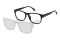 MRC1-schwarz-nur-die-Lesebrille Set: Montana MRC1, + Sonnenclip
