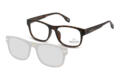 MRC1A-havanna-nur-die-Lesebrille Set: Montana MRC1, + Sonnenclip