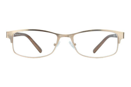 Lesebrille Lexxoo 4121B gold frontal Lesebrille Lexxoo 4121B gold frontal