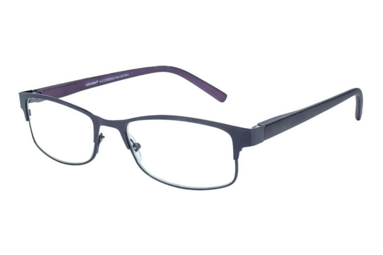 Lesebrille Lexxoo 4121B lila seitlich Lesebrille Lexxoo 4121B lila seitlich