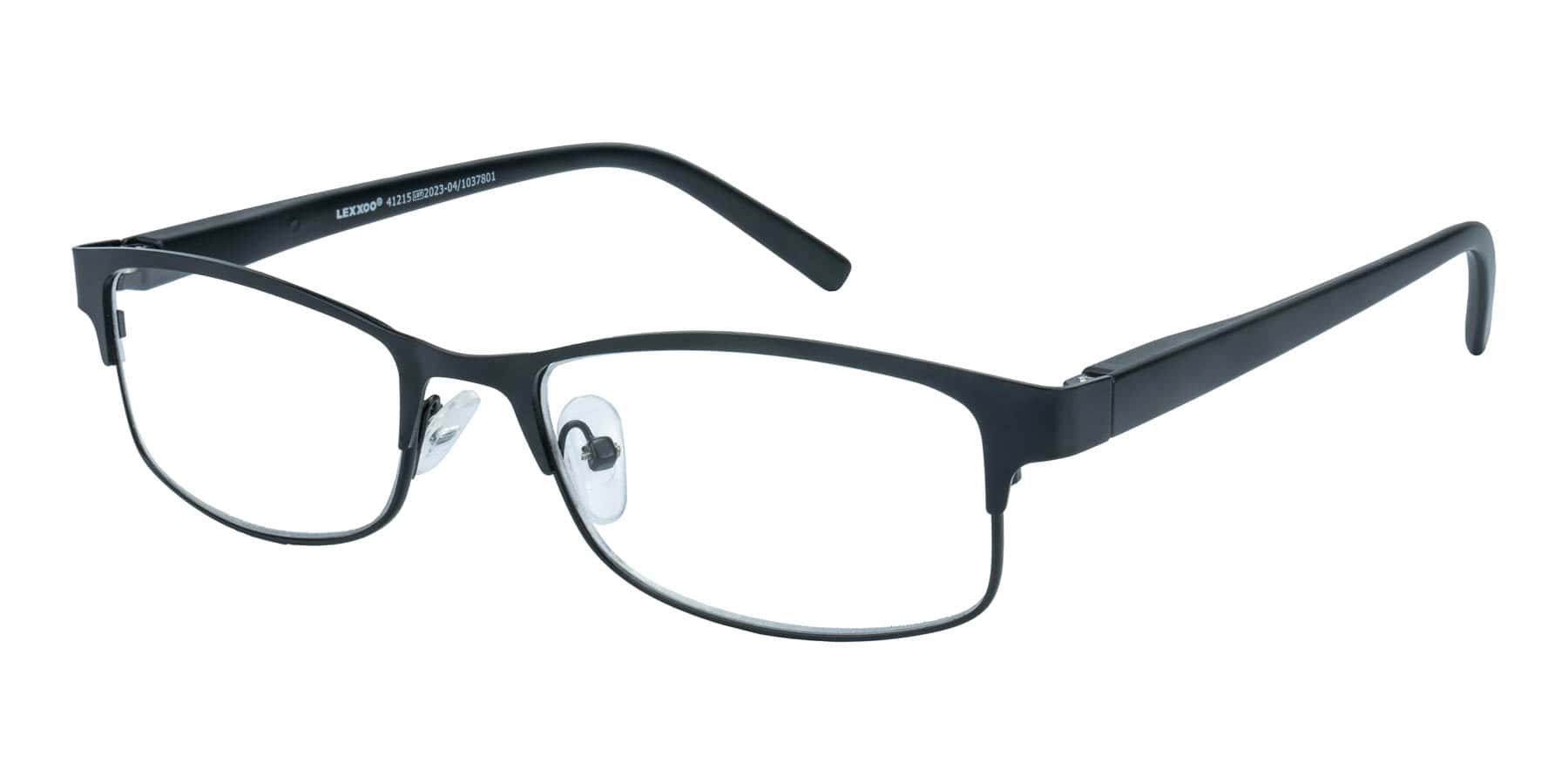 Lesebrille Lexxoo 4121B schwarz seitlich