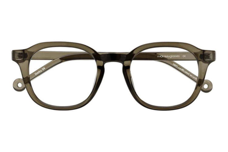 DARBY-RAUCHGRAU-TRANSPARENT-frontal-geschlossen Darby blue light filter glasses smoke gray transparent