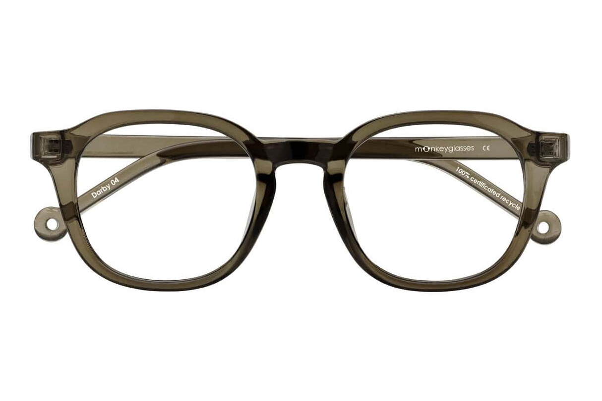 Darby Blau­licht­filter Brille Rauchgrau transparent