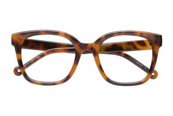 Annika_havana_frontal-closed Annika blue light filter glasses Tortoise
