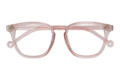 Alex blue light filter glasses pink