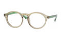 Bille blue light filter glasses matt green