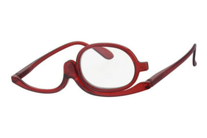 r6900-red-side R6900 Make-up glasses with reading strength red