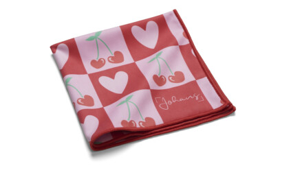 Johans-Tuch-Cherry-Love- Spectacle and display cloth CHERRY LOVE