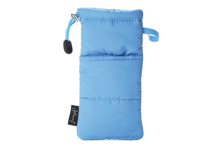 Johans_Puffybag-blau-ganz Brillenetui Puffy Bag HIMMELBLAU