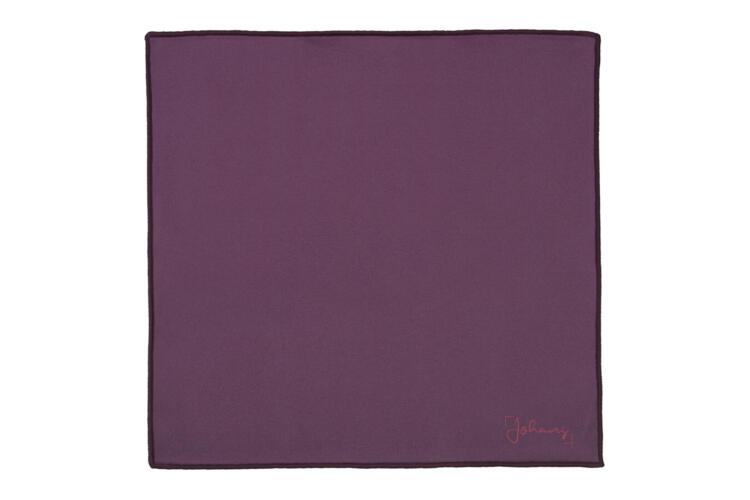 Johans_Tuch-Bordeauxrot-ganz Spectacle and display cloth BORDEAUXROT