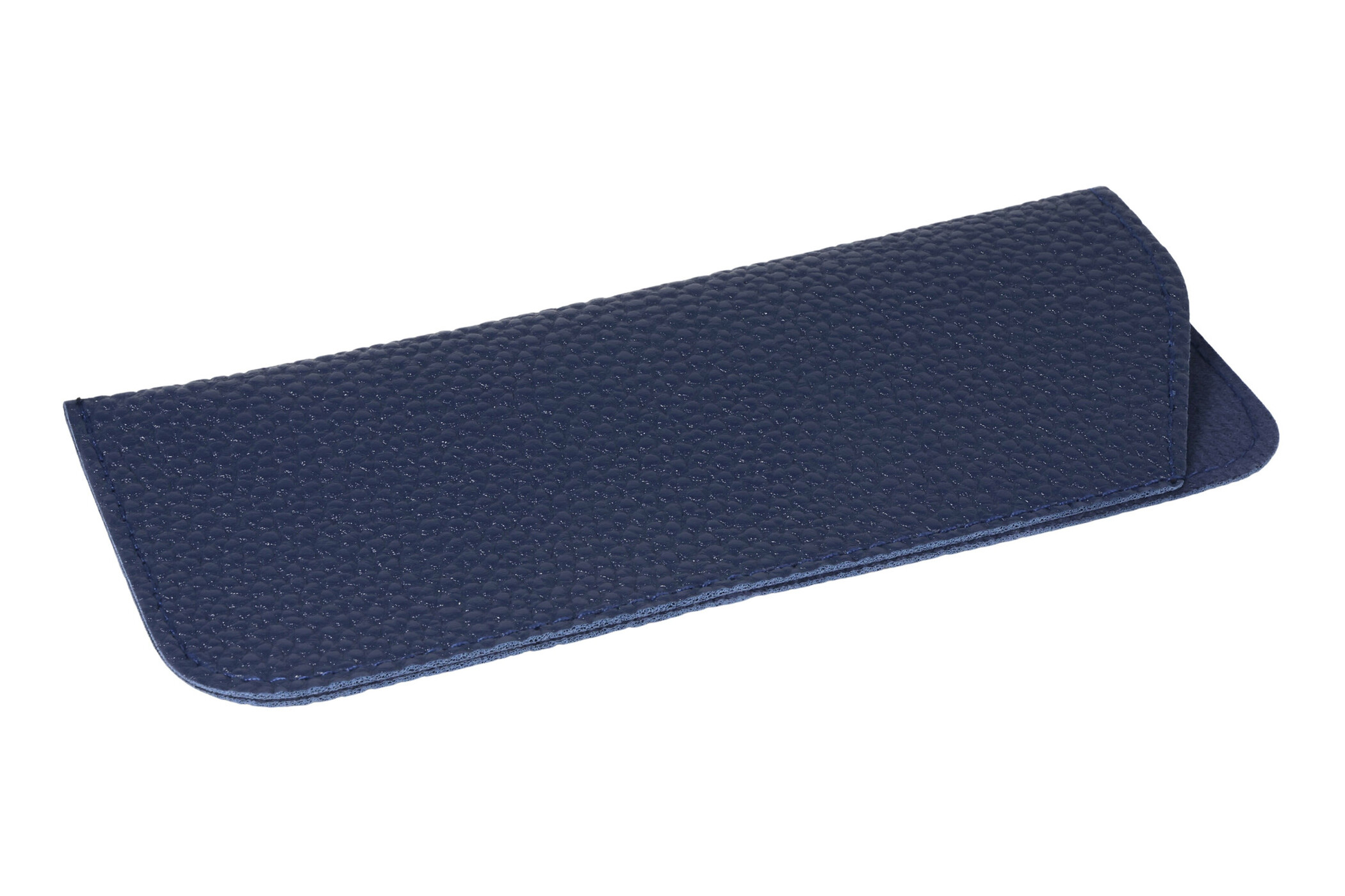 Soft-Etui in Lederoptik, Dunkelblau