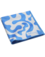 Glasses and display cloth Blue Swirl