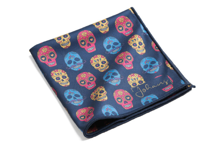 Brillen- und Displaytuch Skulls