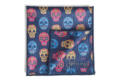 Johans scarf skulls-folded Spectacle and display cloth Skulls