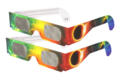2 pieces of solar eclipse glasses