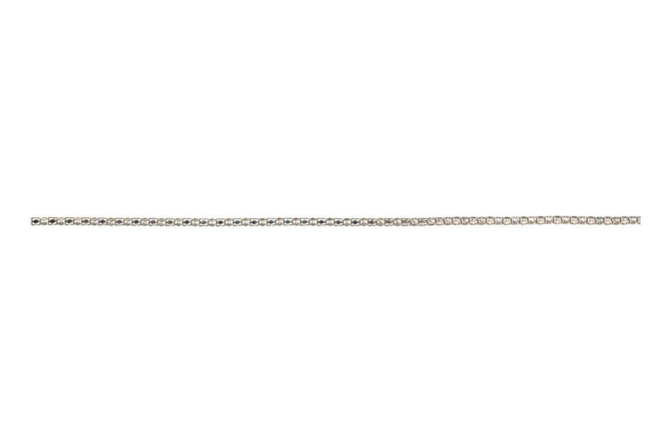 Eyeglass chain, silver