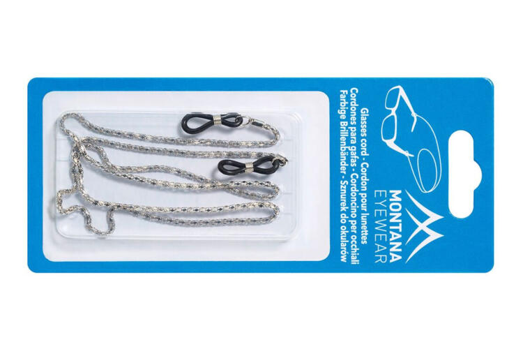 Eyeglass chain, silver