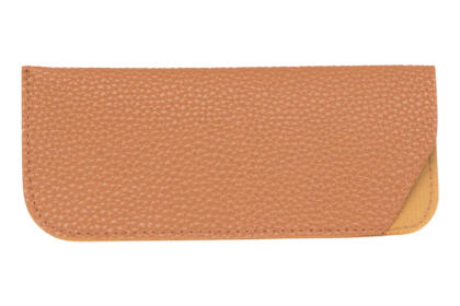 Soft-Etui in Lederoptik, Braun