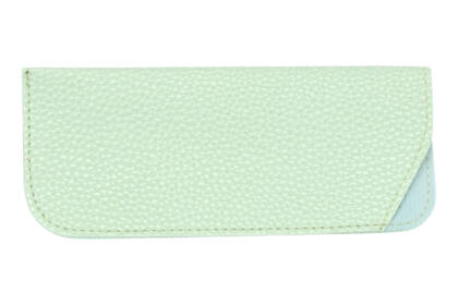 Soft-Etui in Lederoptik, Hellgrün